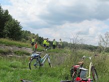 Rowerami przemierzyliśmy już prawie 100km...