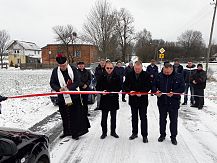 Otwarcie  drogi gminnej w m. Młynik