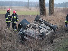 Wypadek na trasie Śniadowo – Łomża.