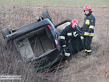 Wypadek na trasie Śniadowo – Łomża.