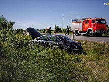 Wypadek na trasie Śniadowo – Łomża.