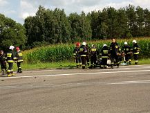 Wypadkowa środa na trasie Łomża – Ostrów Mazowiecka