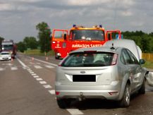 Wypadkowa środa na trasie Łomża – Ostrów Mazowiecka