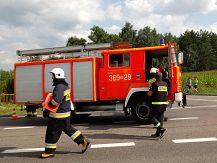 Wypadkowa środa na trasie Łomża – Ostrów Mazowiecka