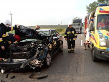 Wypadkowa środa na trasie Łomża – Ostrów Mazowiecka