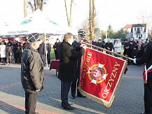 Sztandar i nowy samochód strażacki dla OSP