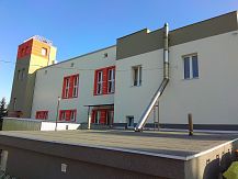 Budynek Gminnego Ośrodka Kultury i OSP w nowej szacie