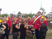 Nasza orkiestra na II Festiwalu Orkiestr Dętych Gminy Łomża