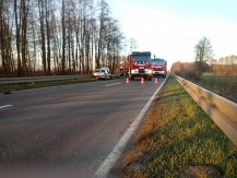 Wypadek w okolicach miejscowości Jakać Dworna