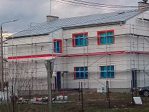 Remiza w Jastrząbce Młodej w nowej szacie