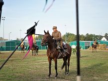 Otwarty pokaz musztry ułańskiej