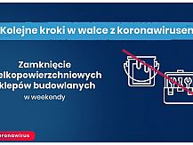 Kolejne kroki w walce z koronawirusem