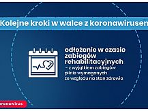 Kolejne kroki w walce z koronawirusem