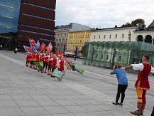 GRUPA CHORĄGWIARSKA z GOK Śniadowo wystąpiła we Wrocławiu