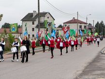 Uroczystość odsłonięcia Alei Dębów Pamięci Oficerów Pułku 3 Strzelców Konnych