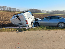 Wypadek w okolicy miejscowości Szabły Młode