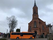 Dzieci w Śniadowie pojadą do szkoły nowym autobusem elektrycznym Yutong