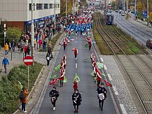 Występy grupy chorągwiarskiej STRAŻNICY HERBÓW we Wrocławiu