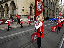 Występy grupy chorągwiarskiej STRAŻNICY HERBÓW we Wrocławiu