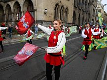 Występy grupy chorągwiarskiej STRAŻNICY HERBÓW we Wrocławiu