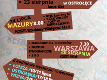 WAKACJE 2023  z GOK Śniadowo!