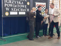 Igrzyska powiatowe w szachach w Szczepankowie