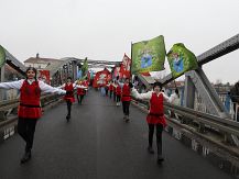 STRAŻNICY HERBÓW ŚNIADOWO na szturmie zamku w Tykocinie