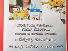 Spotkanie autorskie z Edytą Zarębską