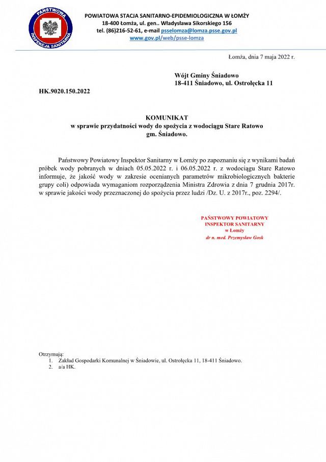 Komunikat - woda dobra - Wodociąg Stare Ratowo.page1.jpg