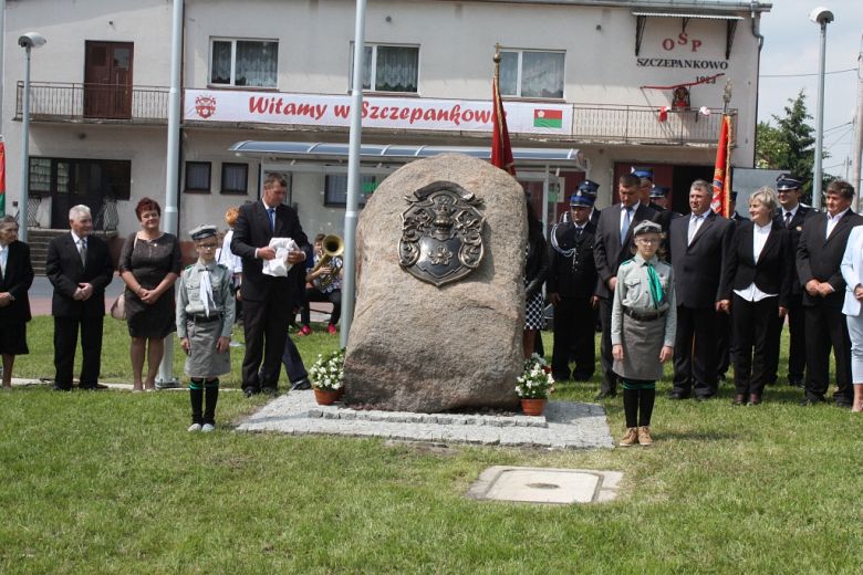 Uroczystość nadania herbu i flagi Szczepankowa