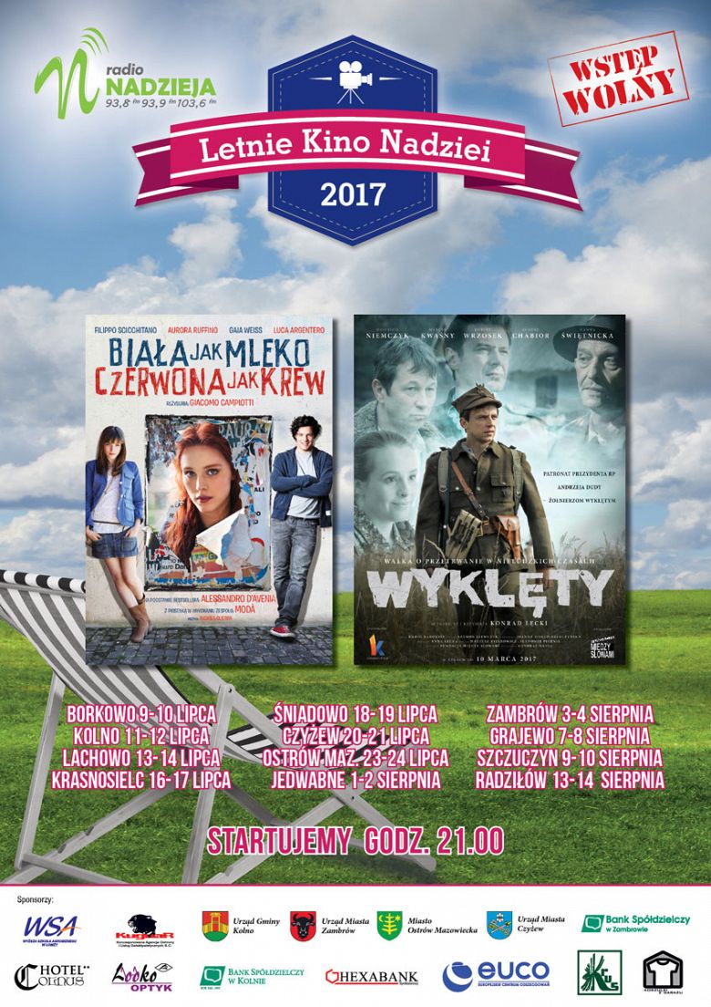 Letnie Kino Nadziei w Śniadowie