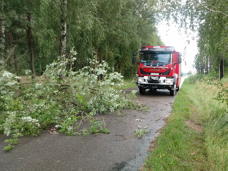 Kolejna interwencja po burzy.