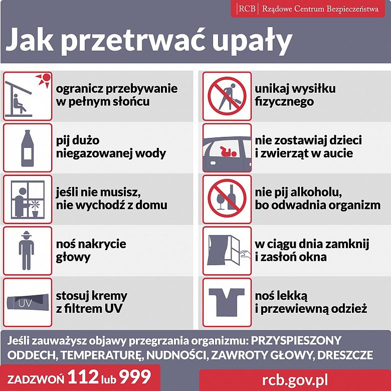 Jak przygotować się na upał