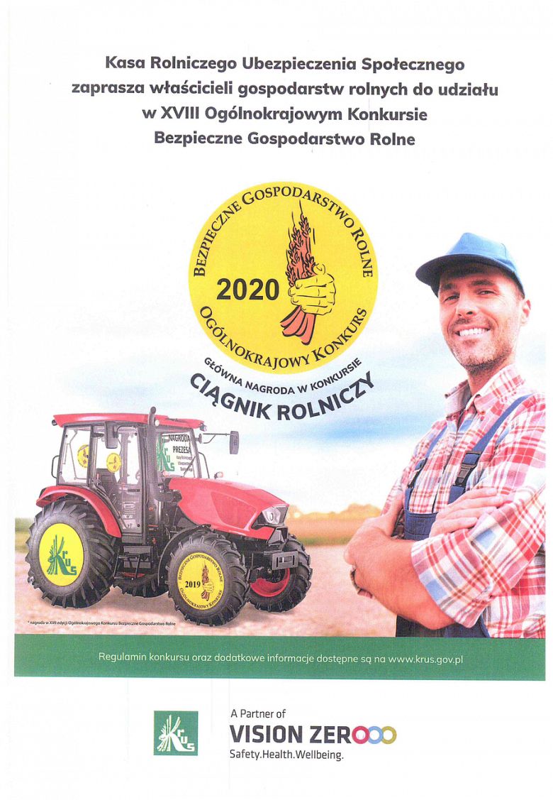 Konkurs na bezpieczne gospodarstwo rolne
