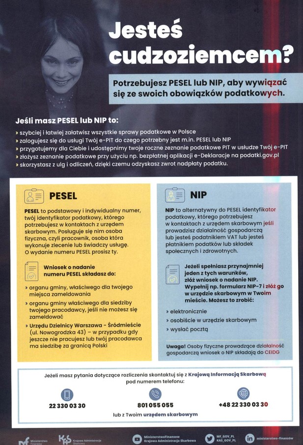 Jesteś cudzoziemcem? Potrzebujesz PESEL ?