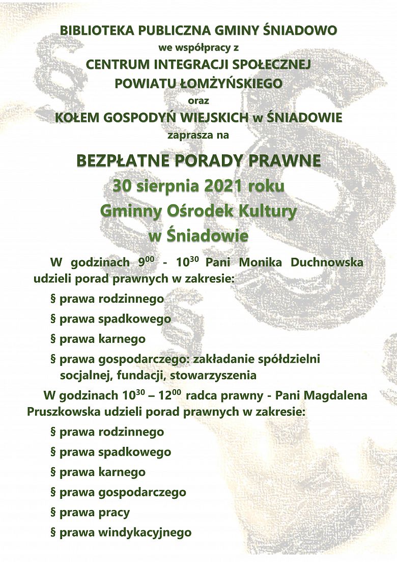 Bezpłatne Porady Prawne