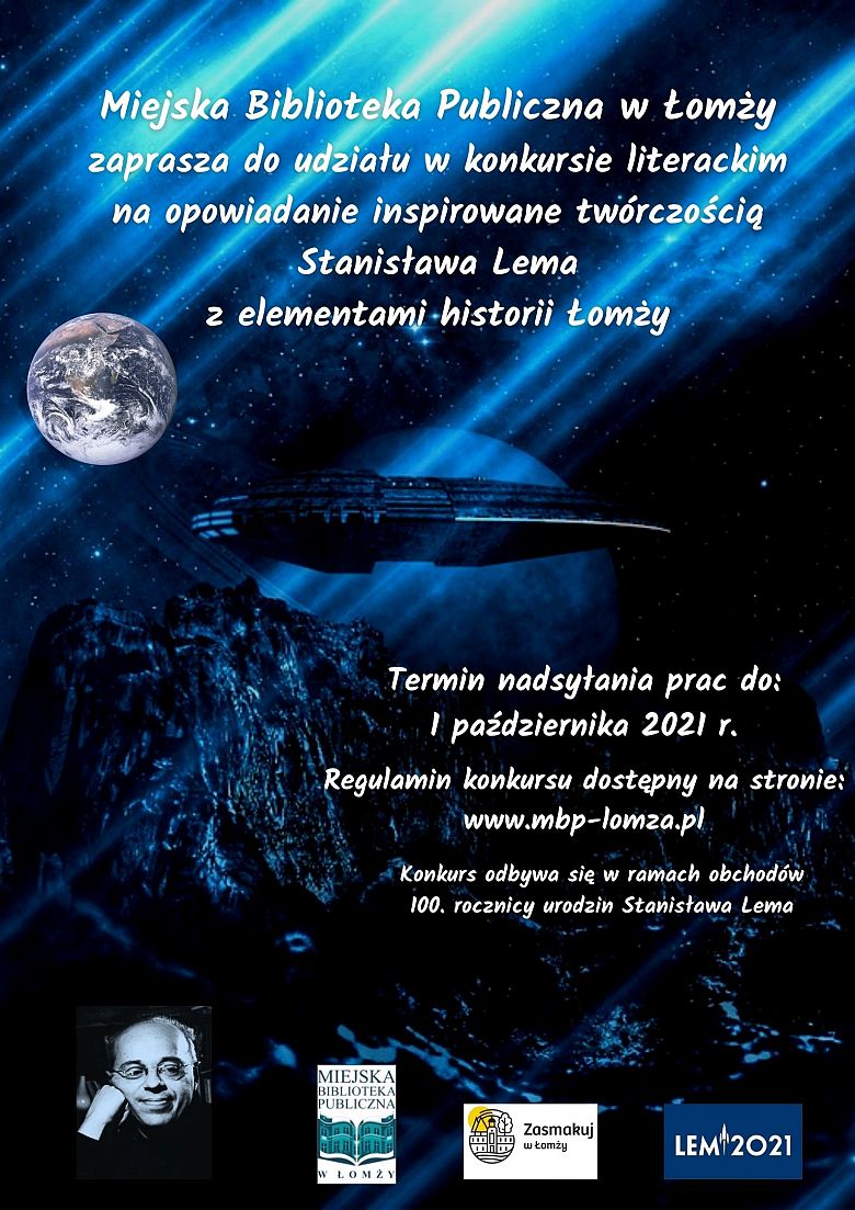 Konkurs literacki z okazji 100 rocznicy urodzin Stanisława Lema