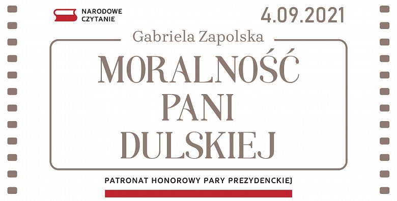 Lektura jubileuszowej odsłony Narodowego Czytania