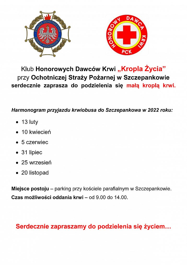 Zapraszamy do podzielenia się 