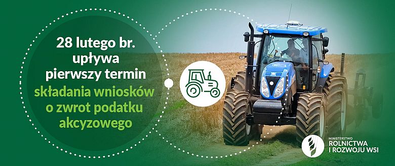 Urząd Gminy przyjmuje wnioski o zwrot podatku akcyzowego