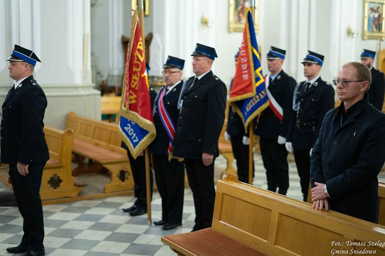 Uroczysta msza święta w intencji strażaków