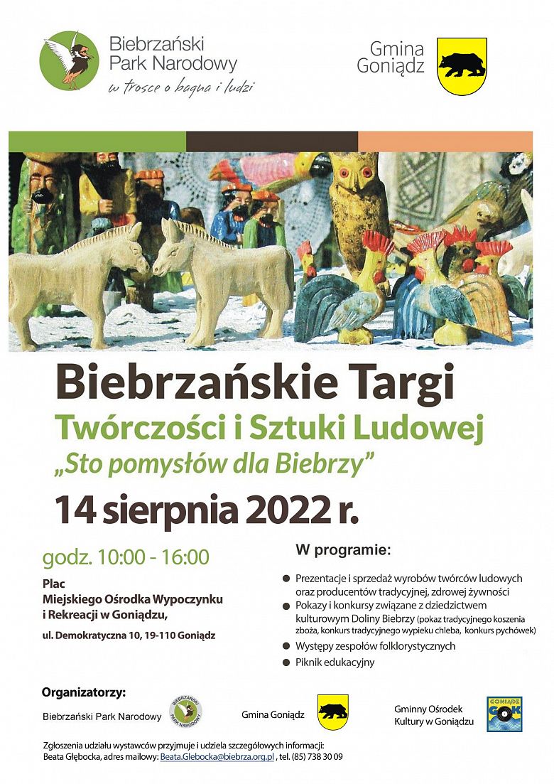 Biebrzańskie Targi Twórczości i Sztuki Ludowej „Sto pomysłów dla Biebrzy”