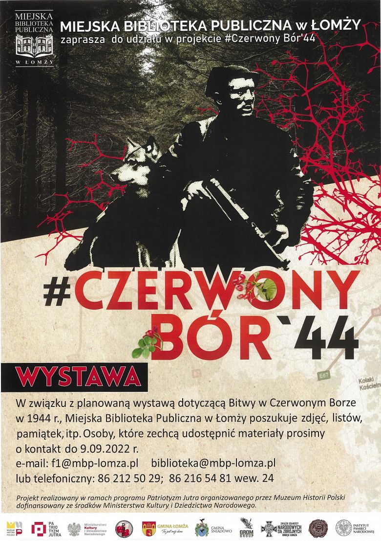 Prośba Miejskiej Biblioteki Publicznej w Łomży