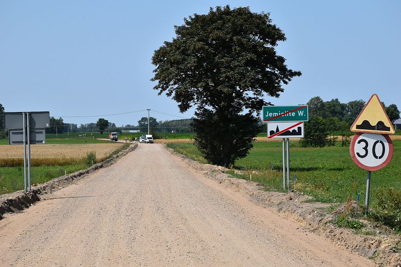 Realizacja dróg powiatowych w Gminie Śniadowo