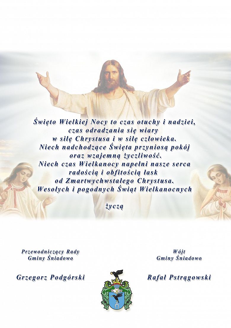 Życzenia z okazji Świąt Wielkanocnych