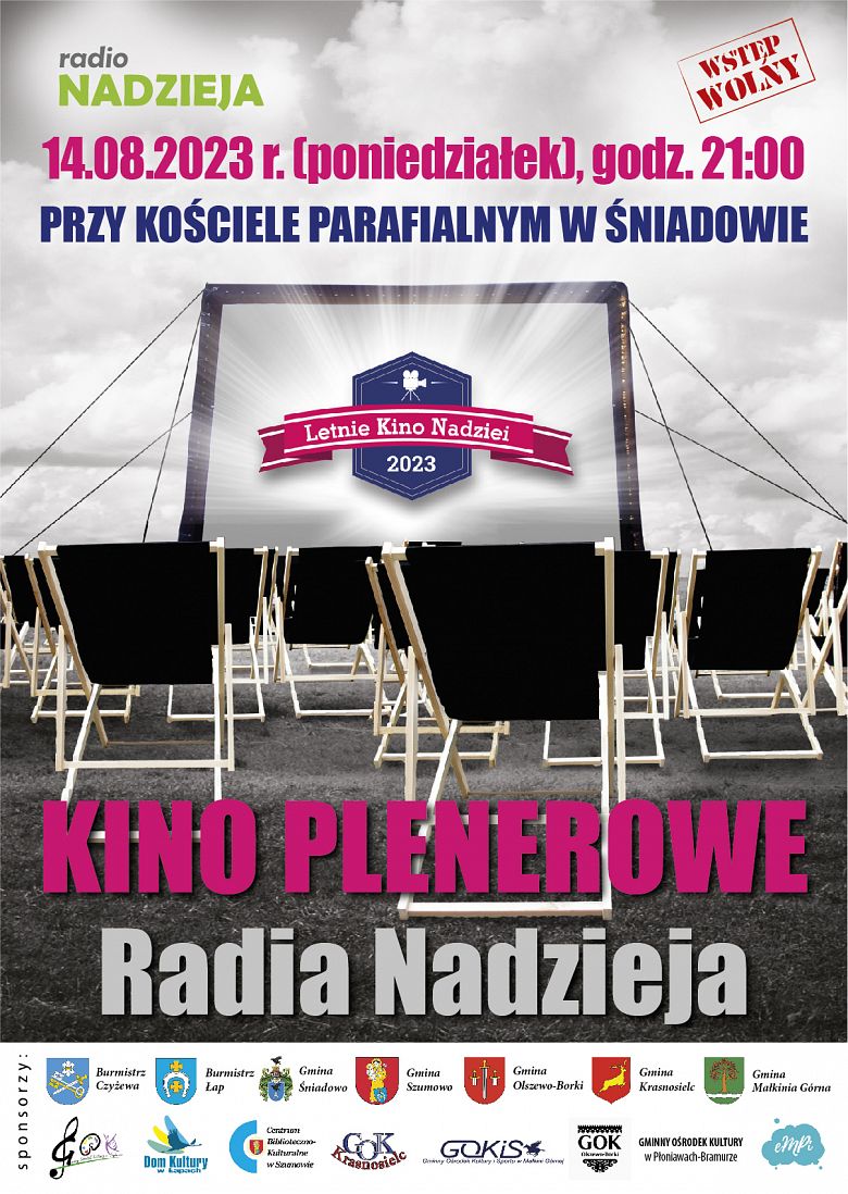 Letnie Kino Nadziei w Śniadowie