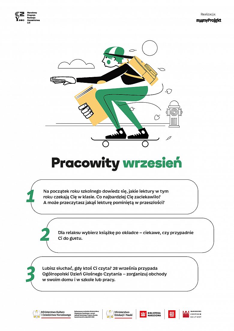 Czytelnicze wyzwania września