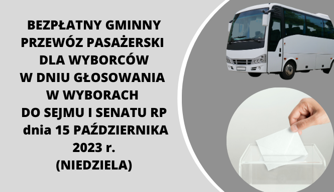 Bezpłatny transport na wybory