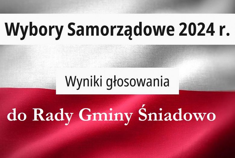 Wyniki wyborów do Rady Gminy Śniadowo