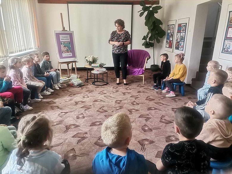 Spotkania czytelnicze w Tygodniu Bibliotek